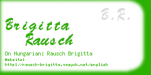 brigitta rausch business card